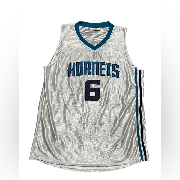 Charlotte Hornets #6 Swarm White Promotional SGA Jersey NBA Basketball Mens XL - Picture 1 of 4